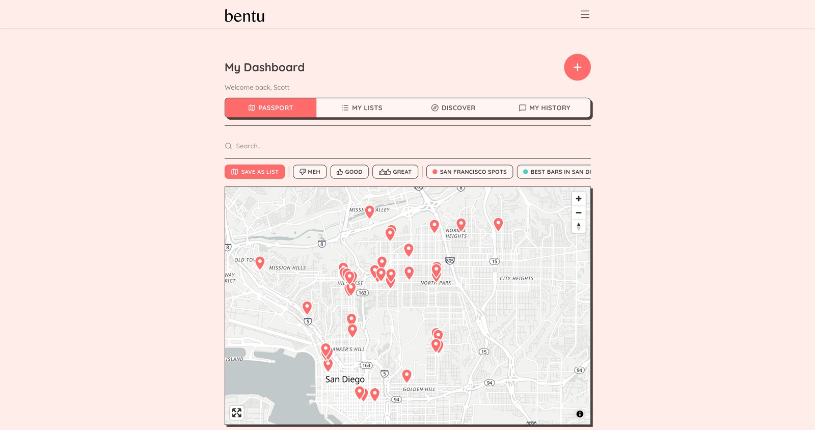 Bentu screenshot