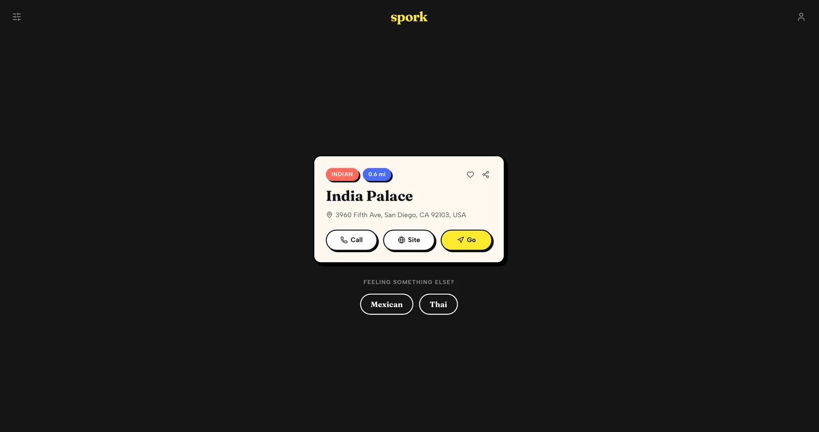 Spork screenshot