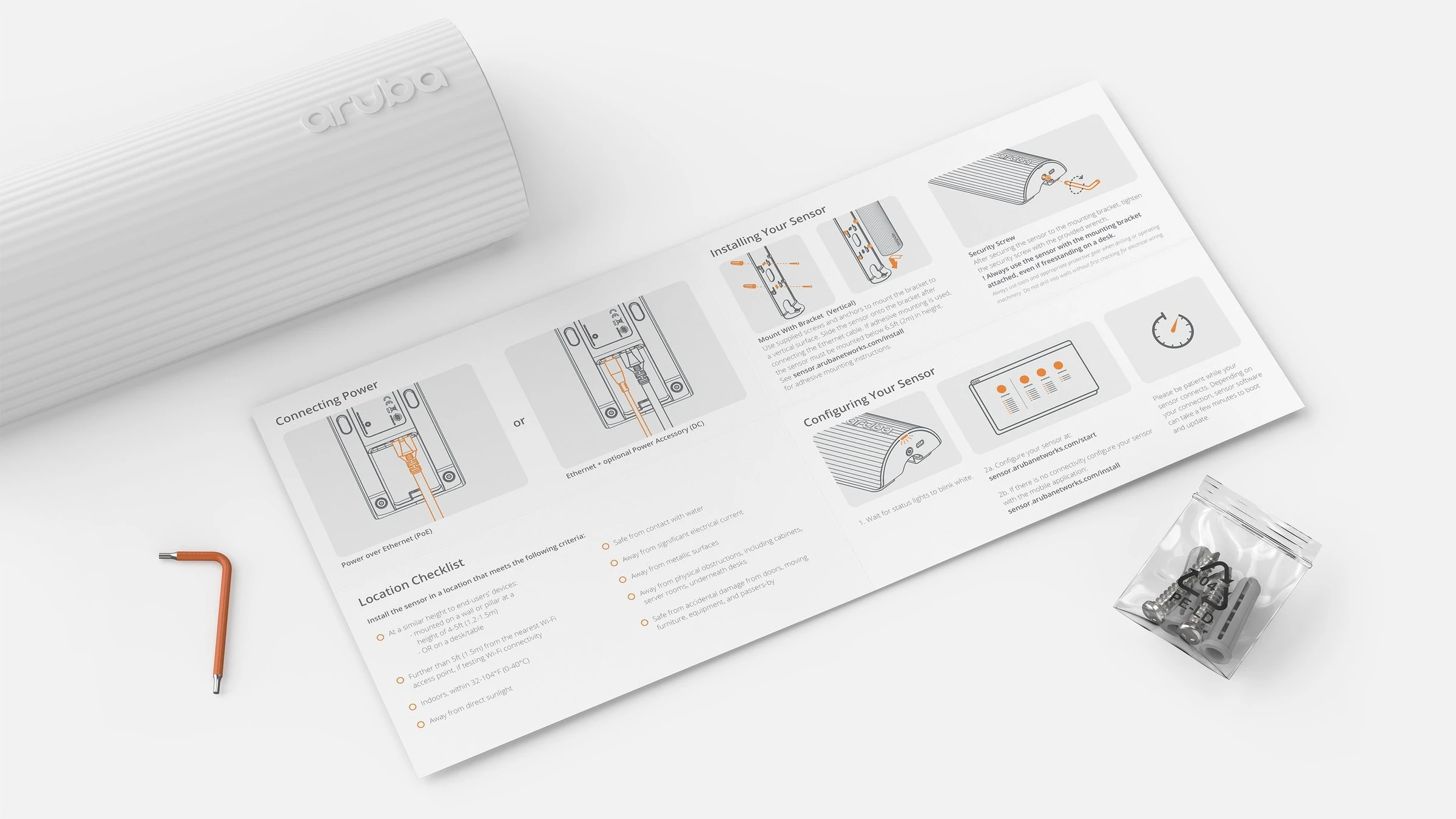 Aruba networking industrial design, detail view 7