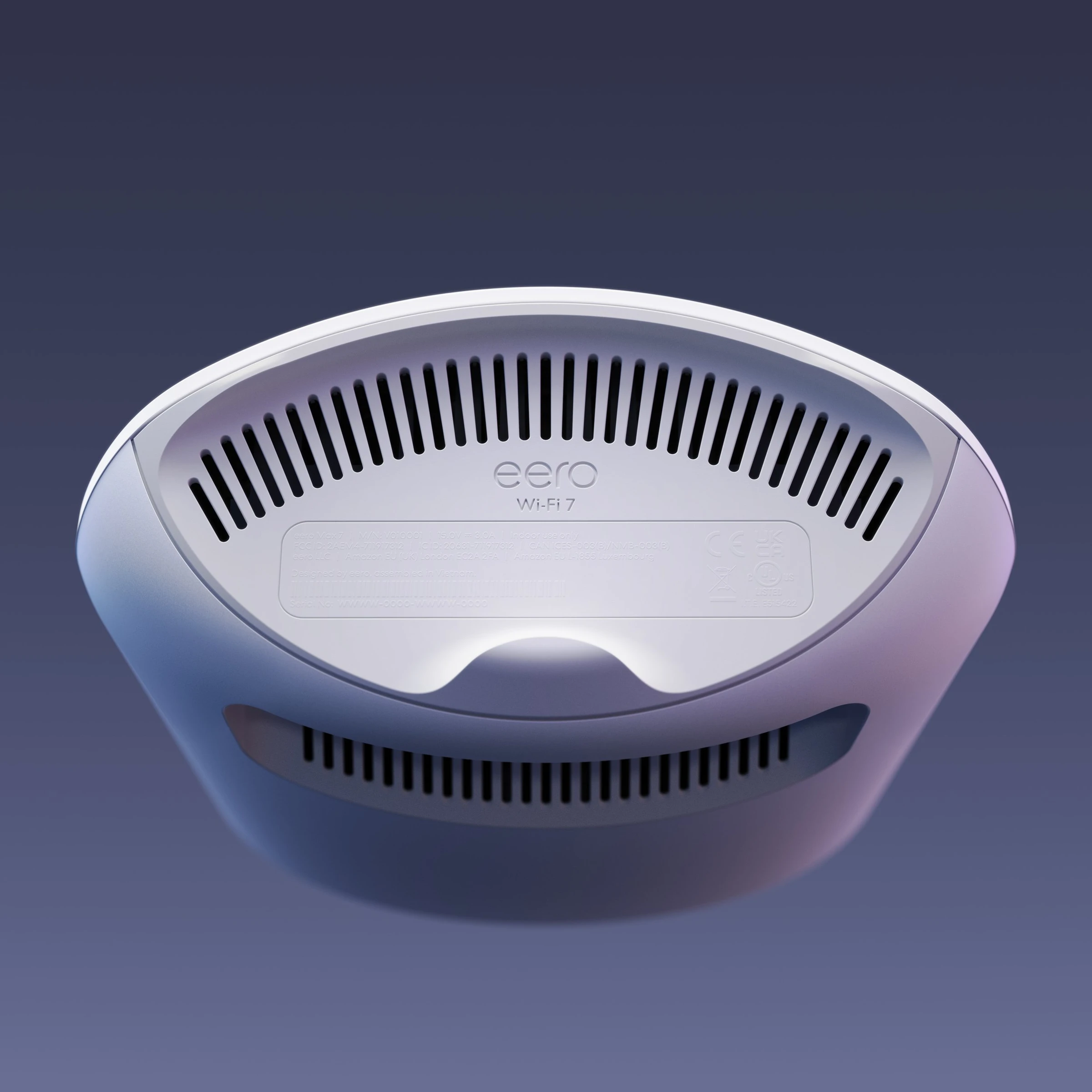 eero Max 7 networking industrial design, detail view 5