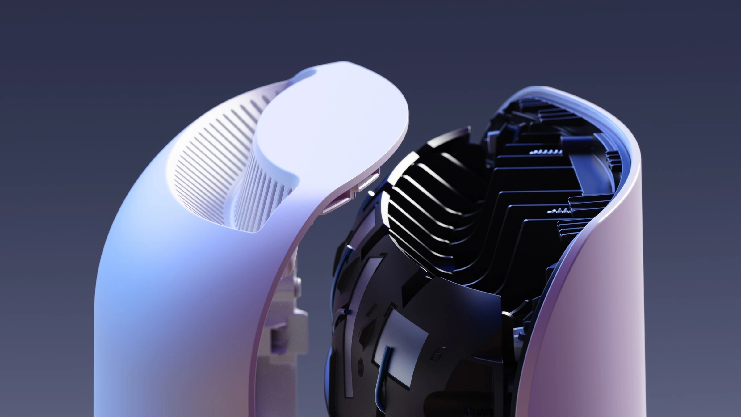 eero Max 7 networking industrial design, detail view 5