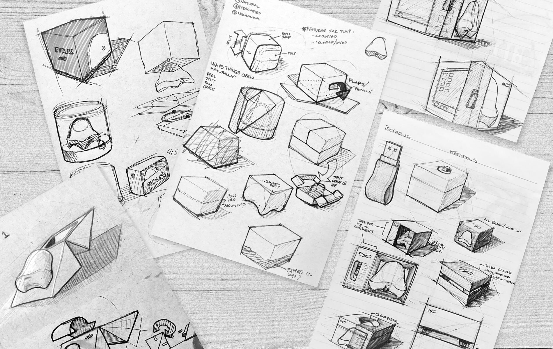 Endless One consumer electronics industrial design, detail view 6