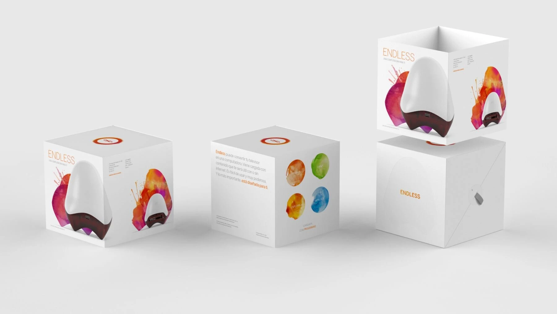 Endless One consumer electronics industrial design, detail view 9