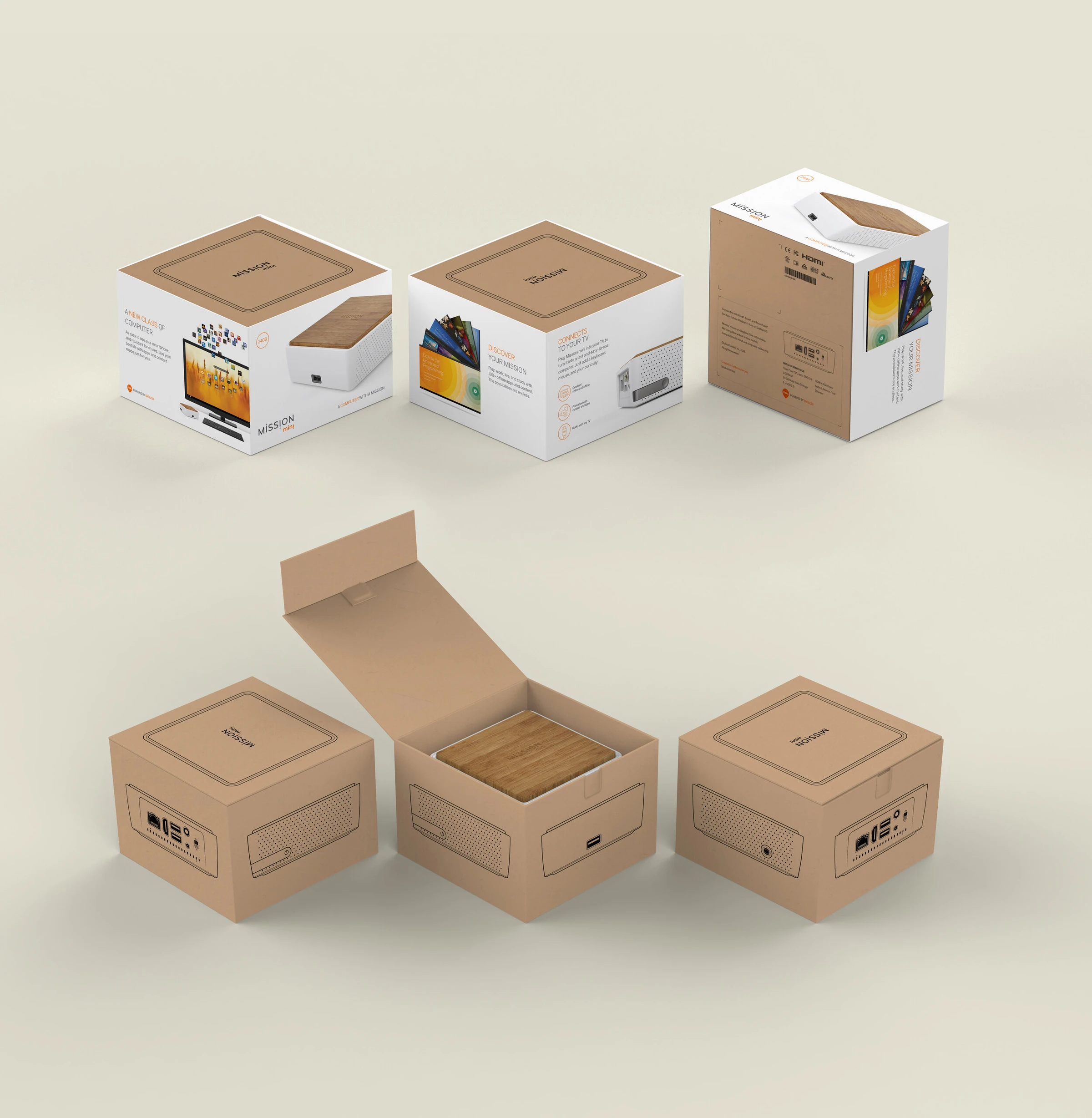 Mission Mini consumer electronics industrial design, detail view 9