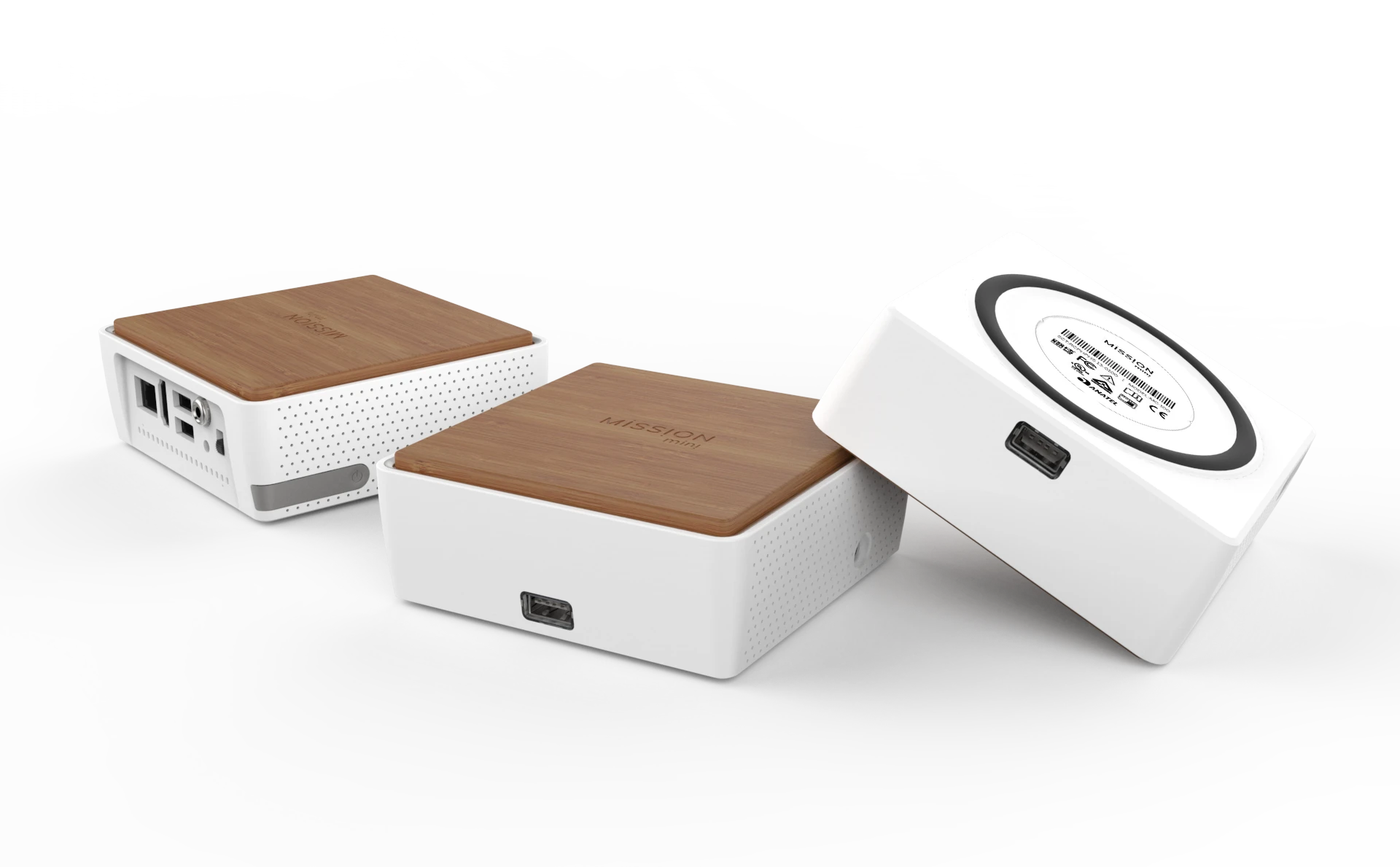 Mission Mini consumer electronics industrial design, detail view 10