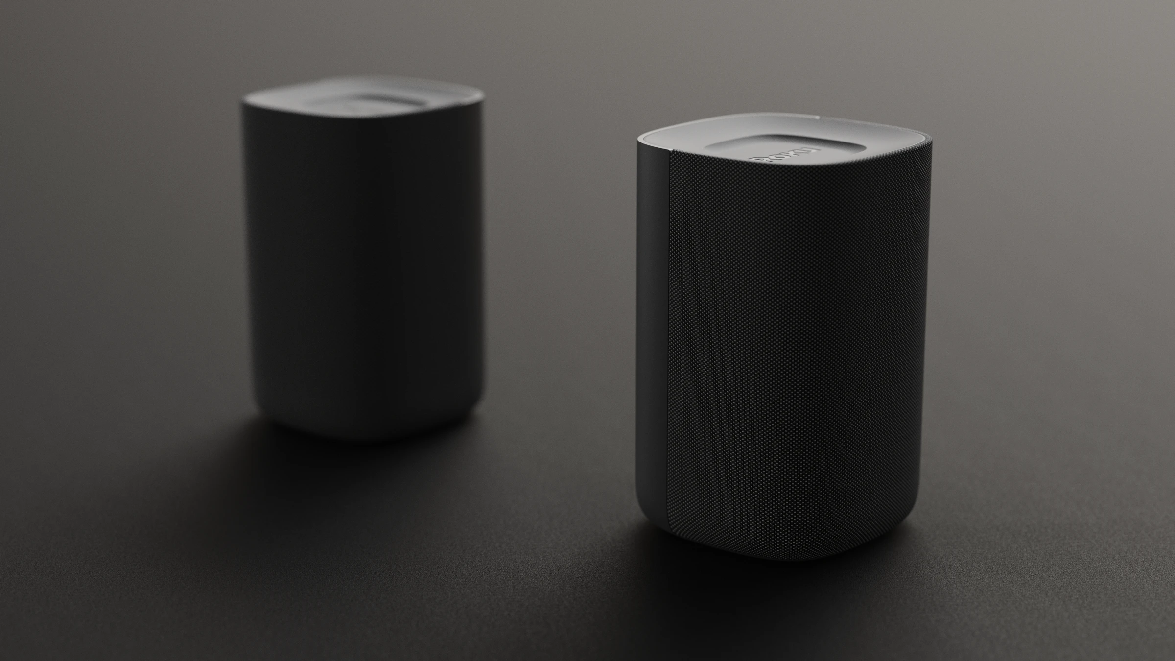 ROKU Wireless Speakers consumer audio industrial design, detail view 21