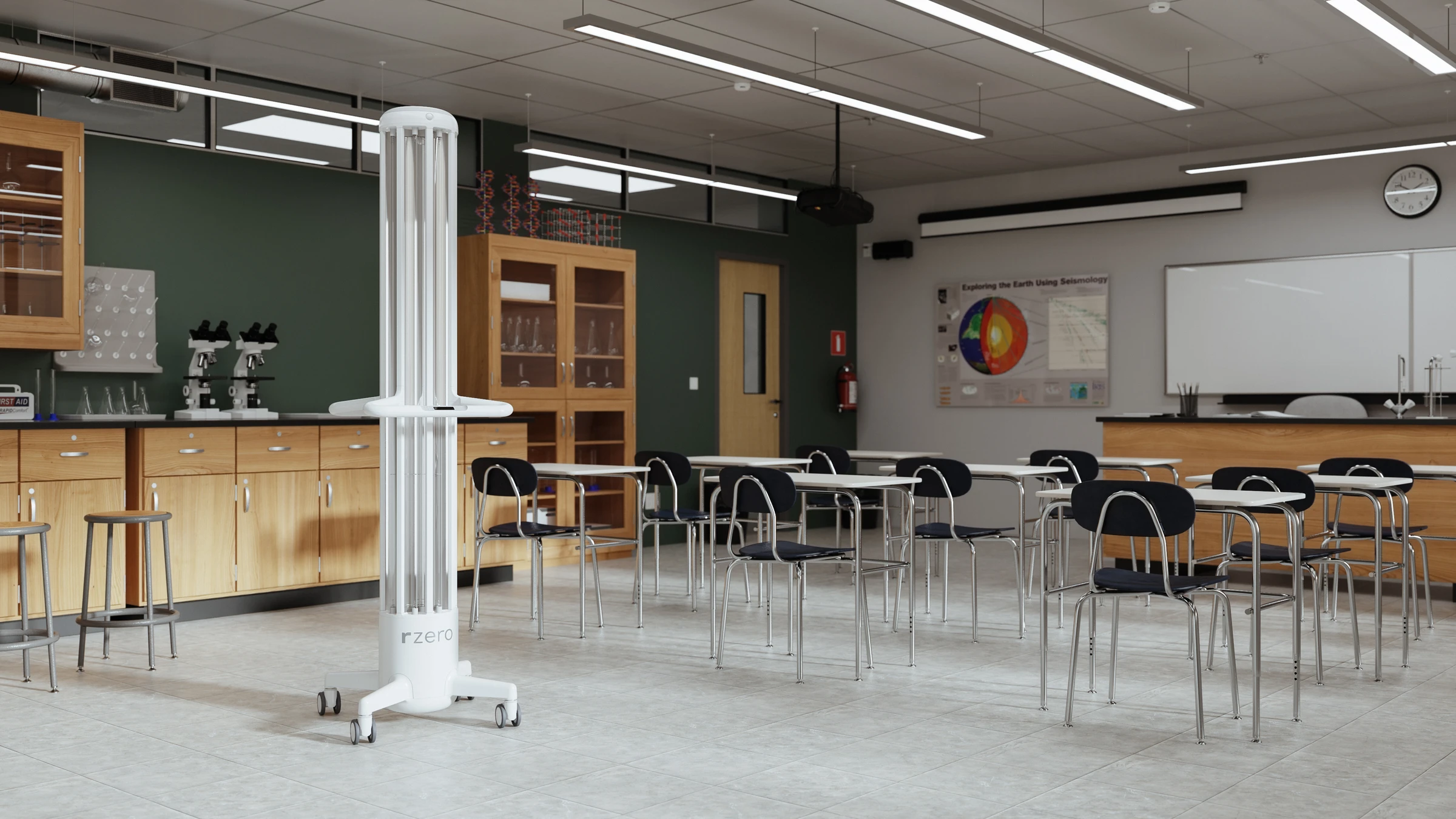 R-ZERO Arc healthcare tech industrial design, detail view 5