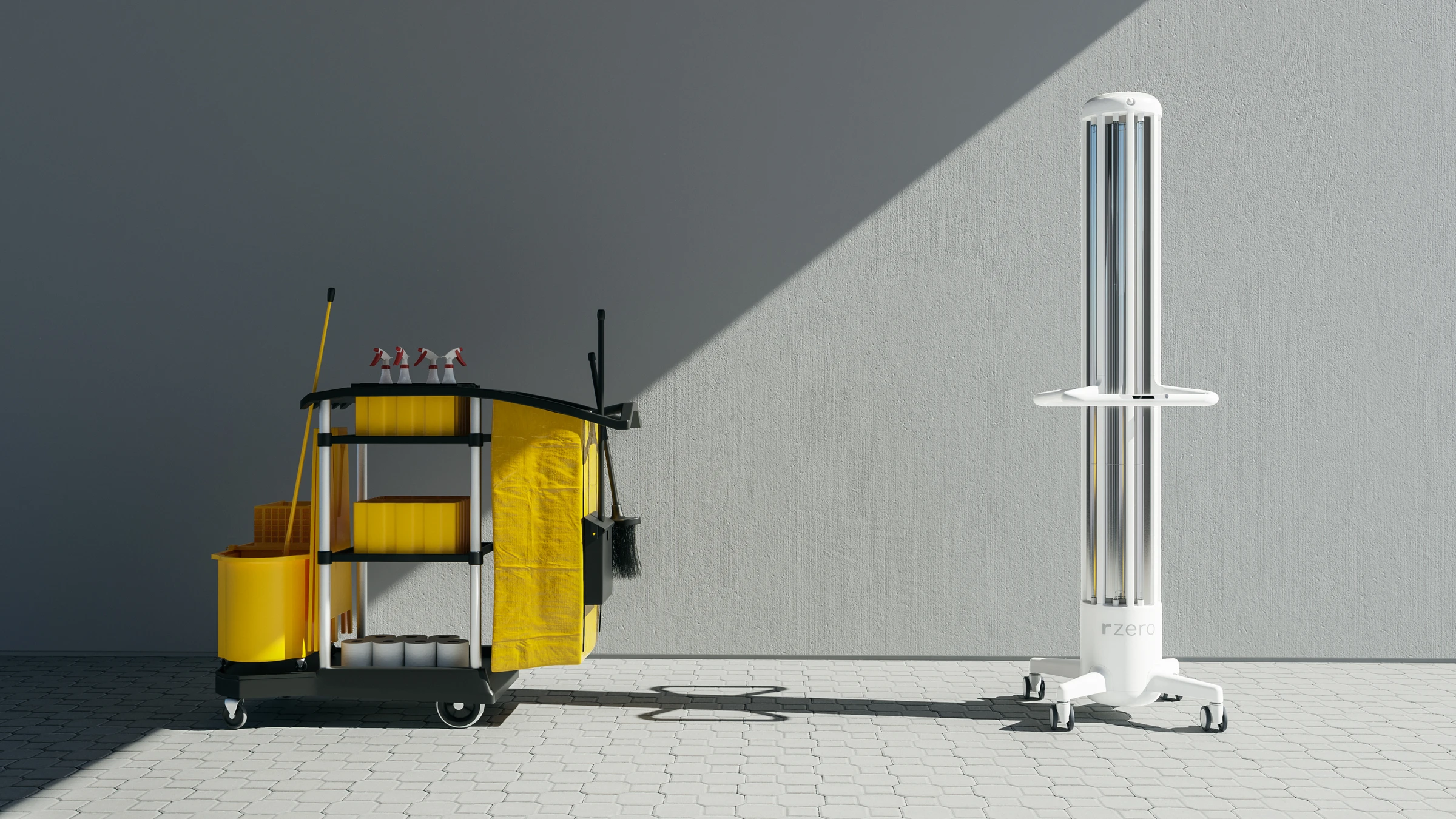 R-ZERO Arc healthcare tech industrial design, detail view 8