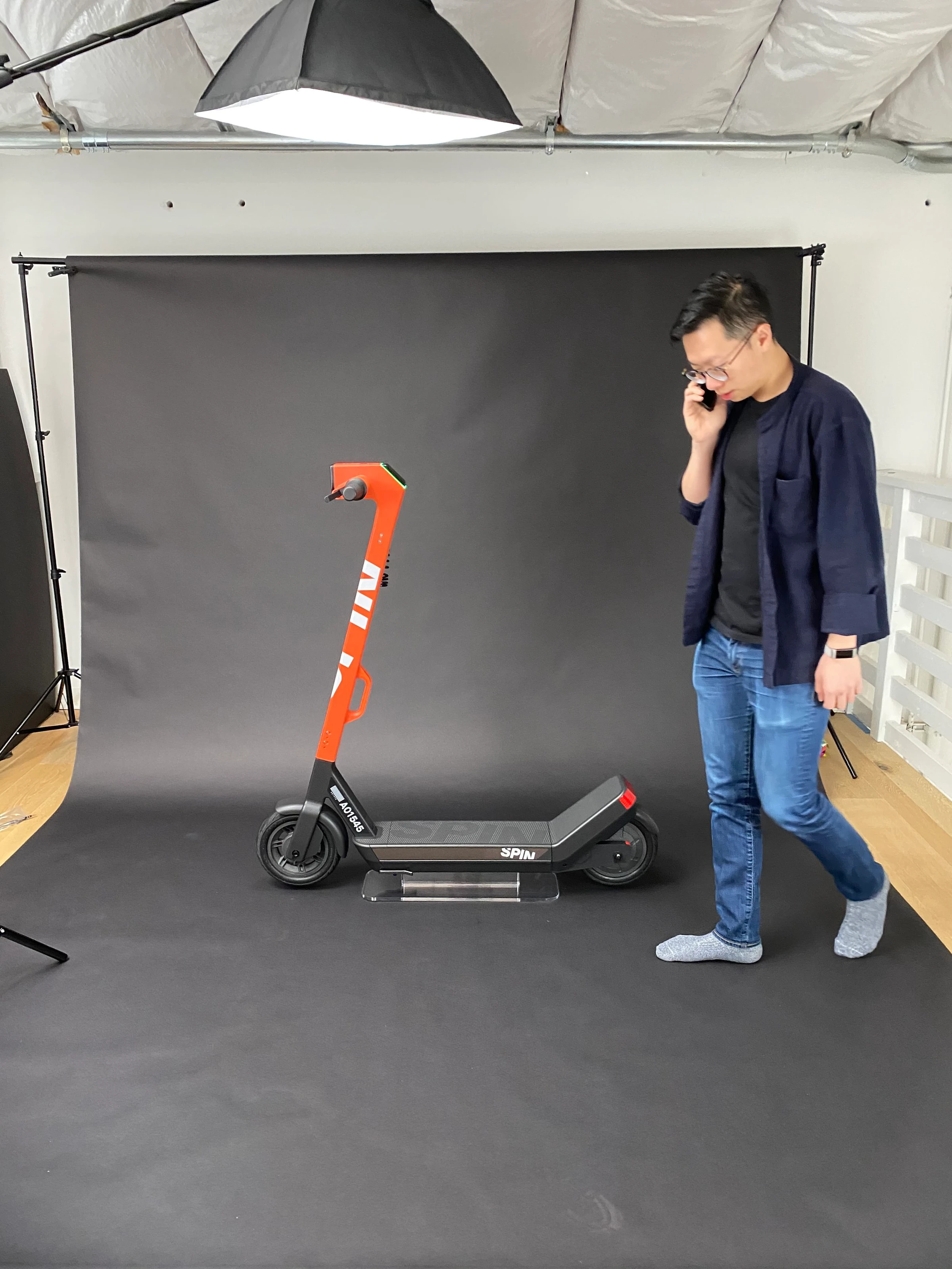 SPIN S-100t mobility industrial design, detail view 7